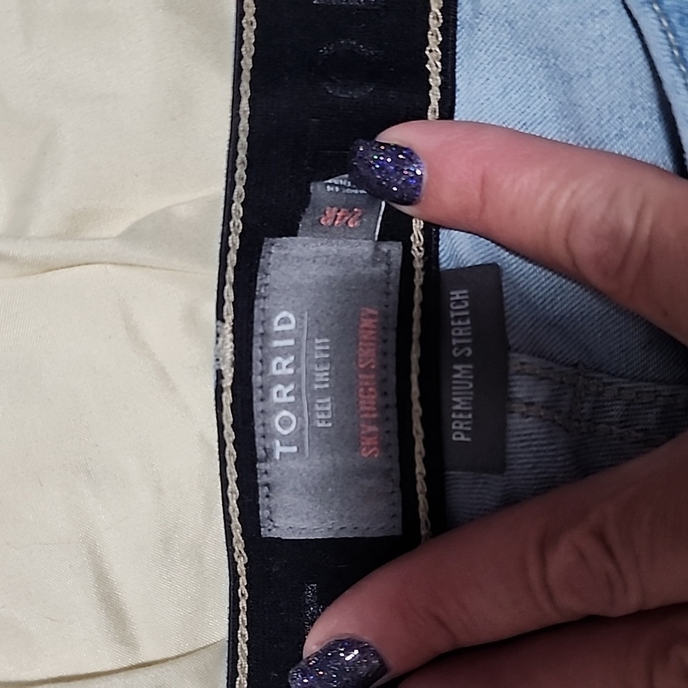 Torrid Sky High Skinny 24R